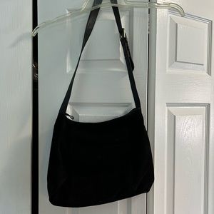 Nine West genuine suede leather handbag.